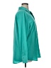 Nine West 100% Polyester Teal Long Sleeve Blouse Size XL - photo 4