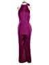 Harlyn 100% Polyester Solid Purple Jumpsuit Size M - photo 1