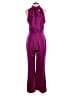 Harlyn 100% Polyester Solid Purple Jumpsuit Size M - photo 2
