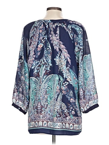 Roz & Ali 3/4 Sleeve Blouse (view 2)