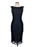 Monsoon Black Blue Cocktail Dress Size 6 - photo 1
