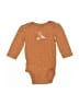 Carter's Brown Long Sleeve Onesie 3-6 MO / 6 MO - photo 1
