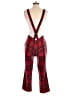 Opening Ceremony 100% Wool Red Overalls Size 0 - photo 2
