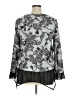DressBarn Paisley Gray Pullover Sweater Size 1X - photo 2