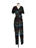 RBL Apparel Paisley Blue Jumpsuit Size XS - photo 1