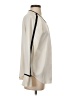 Ann Taylor 100% Polyester Color Block Ivory Long Sleeve Blouse Size S - photo 4