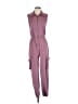 BKE Solid Purple Jumpsuit Size S - photo 1