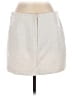 H&M 100% Polyester Tweed Ivory White Casual Skirt Size 12 - photo 2