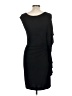 Ella Moss Solid Black Cocktail Dress Size M - photo 2