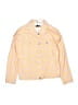 Forever 21 100% Cotton Print Yellow Jacket Size 11 - 12 - photo 1