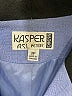 Kasper A.S.L. Blue Short Sleeve Blouse Size 2 (petite) - photo 7