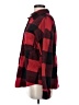 Fantaslook 100% Polyester Plaid Red Cardigan Size S - photo 5