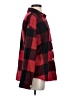 Fantaslook 100% Polyester Plaid Red Cardigan Size S - photo 4