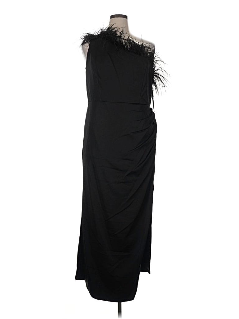 Pre-owned Mac Duggal Cocktail Dress In Black