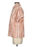 Universal Thread Orange Short Sleeve Blouse Size XS - photo 5