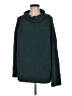 Cable Stitch Teal Turtleneck Sweater Size M - photo 1