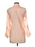 Chico's Orange Pink Long Sleeve Button-Down Shirt Size M (estimated) - photo 2