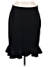Avenue Solid Black Formal Skirt Size 16 - photo 1