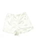 Unbranded 100% Polyester Metallic Silver Shorts Size L - photo 1