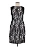 Apt. 9 Graphic Black Cocktail Dress Size M - photo 1