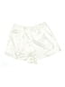 Unbranded 100% Polyester Metallic Silver Shorts Size L - photo 2