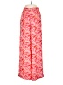 ASHLEY PARK x RTR 100% Polyester Print Pink Casual Pants Size 2 - photo 1