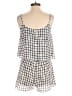 Glam Doll Checkered-gingham Ivory Romper Size XS - photo 2