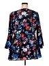Kiyonna 100% Polyester Blue 3/4 Sleeve Blouse Size 2X - photo 2