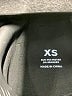 Unbranded Solid Black Track Pants Size XS - photo 7