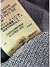Burberry Checkered-gingham Gray Wool Pullover Sweater Size M - photo 3