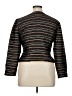 Maggy London Stripes Black Jacket Size 14 - photo 2