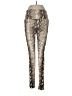 Love Streak Animal Print Gold Leggings Size M - photo 1