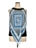 AB Studio 100% Polyester Blue Sleeveless Blouse Size XL - photo 1