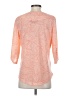 Miladys 100% Polyester Orange 3/4 Sleeve Blouse Size S - photo 2