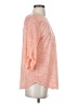 Miladys 100% Polyester Orange 3/4 Sleeve Blouse Size S - photo 4