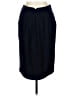 Magaschoni Solid Blue Formal Skirt Size 10 - photo 1