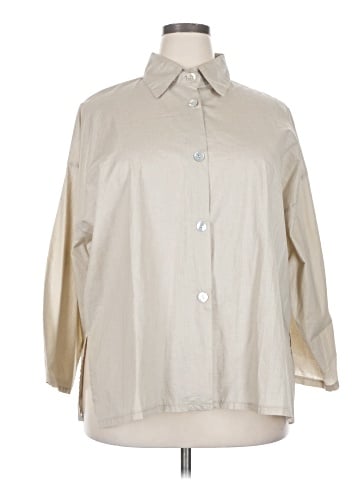 Transparente Long Sleeve Polo (view 1)