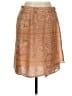 Joan & David 100% Polyester Paisley Tan Casual Skirt Size 8 - photo 1
