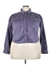 True Craft 100% Polyester Purple 3/4 Sleeve Blouse Size 2X (estimated) - photo 1