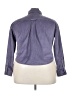 True Craft 100% Polyester Purple 3/4 Sleeve Blouse Size 2X (estimated) - photo 2