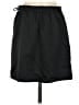 iris 100% Polyester Solid Black Casual Skirt Size S - photo 2