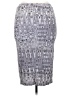 Matty M Graphic Silver Casual Skirt Size XL - photo 2