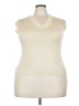 Unbranded Ivory Tan Sweater Vest Size 3X - photo 1