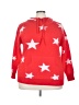 Shein Curve 100% Polyester Stars Red Pullover Sweater Size 3X - photo 1