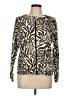 Onque Casuals 100% Cotton Animal Print Gold Jacket Size L - photo 1