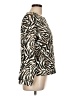Onque Casuals 100% Cotton Animal Print Gold Jacket Size L - photo 4