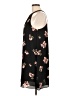 CeCe 100% Polyester Floral Black Casual Dress Size 12 - photo 5