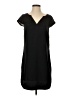 Express 100% Polyester Solid Black Casual Dress Size S - photo 1