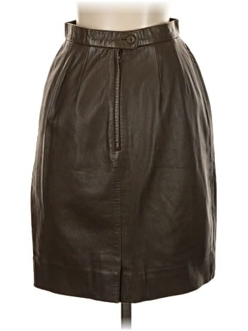 Carlisle Leather Skirt (view 2)