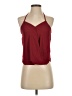 Madison 100% Polyester Burgundy Sleeveless Blouse Size XS - photo 1